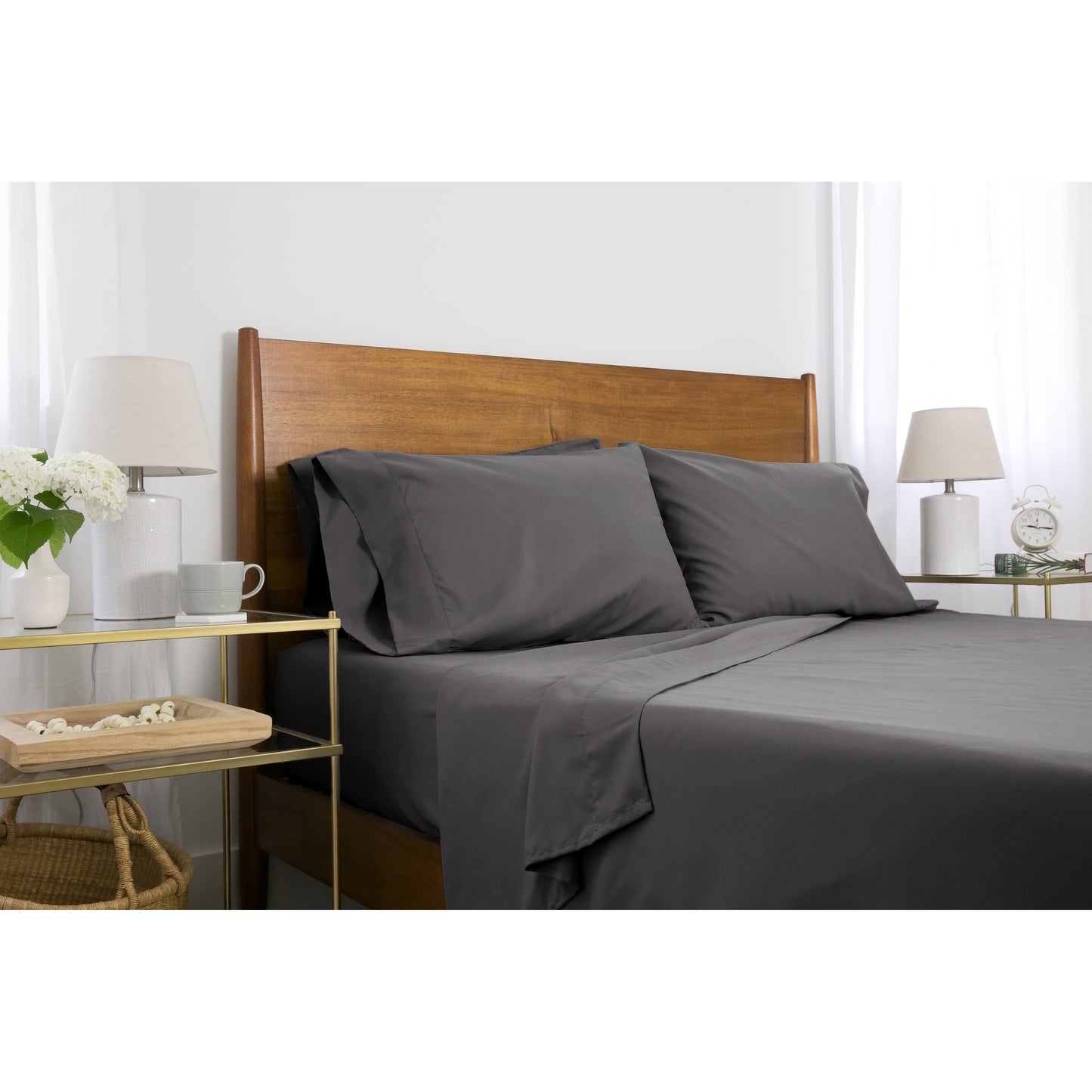 Set di lenzuola ultra morbide per materasso regolabile, king size, 7 pezzi