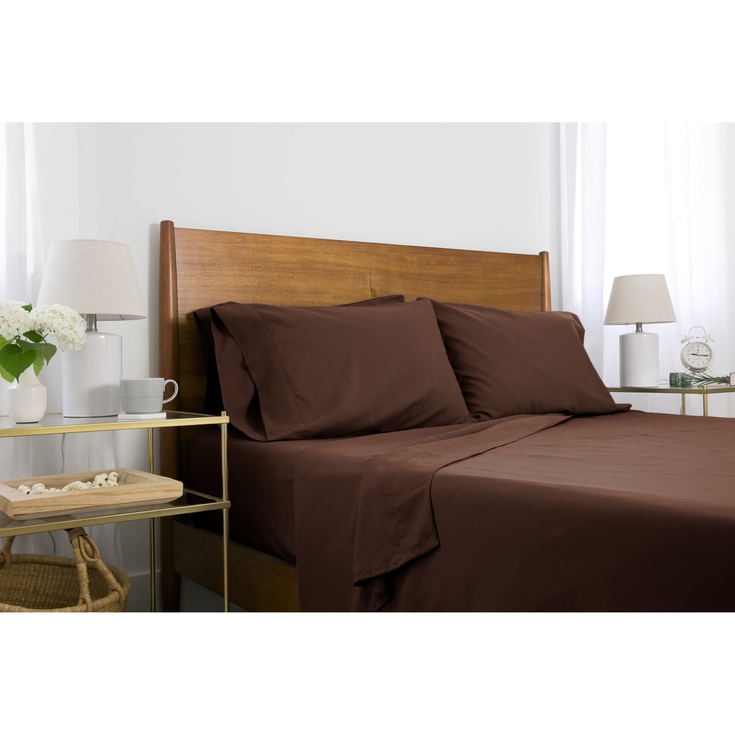 Set di lenzuola ultra morbide per materasso regolabile, king size, 7 pezzi