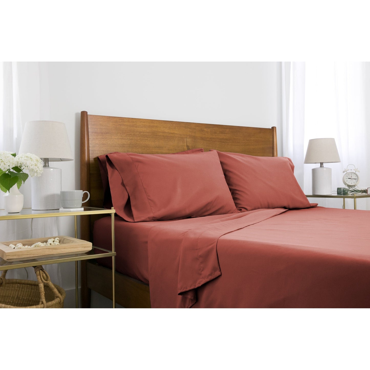 Set di lenzuola ultra morbide per materasso regolabile, king size, 7 pezzi