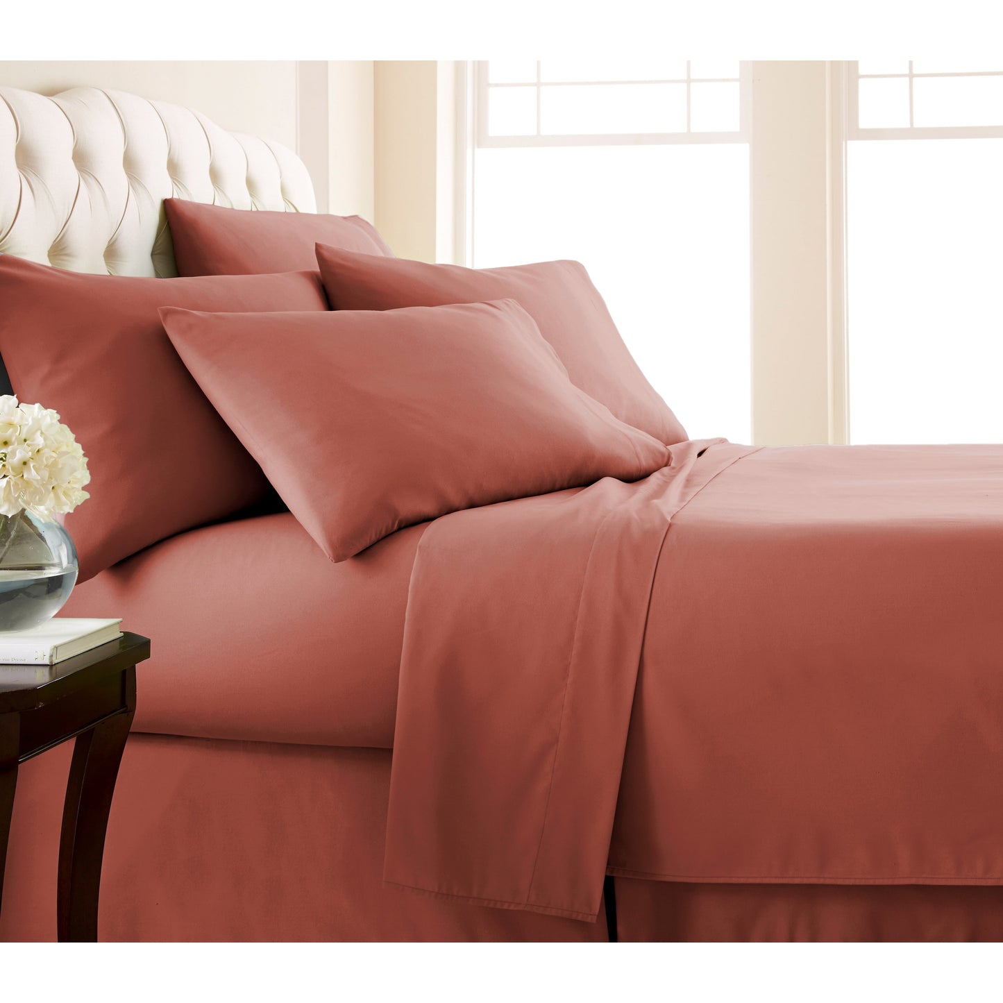 Set di lenzuola ultra morbide per materasso regolabile, king size, 7 pezzi