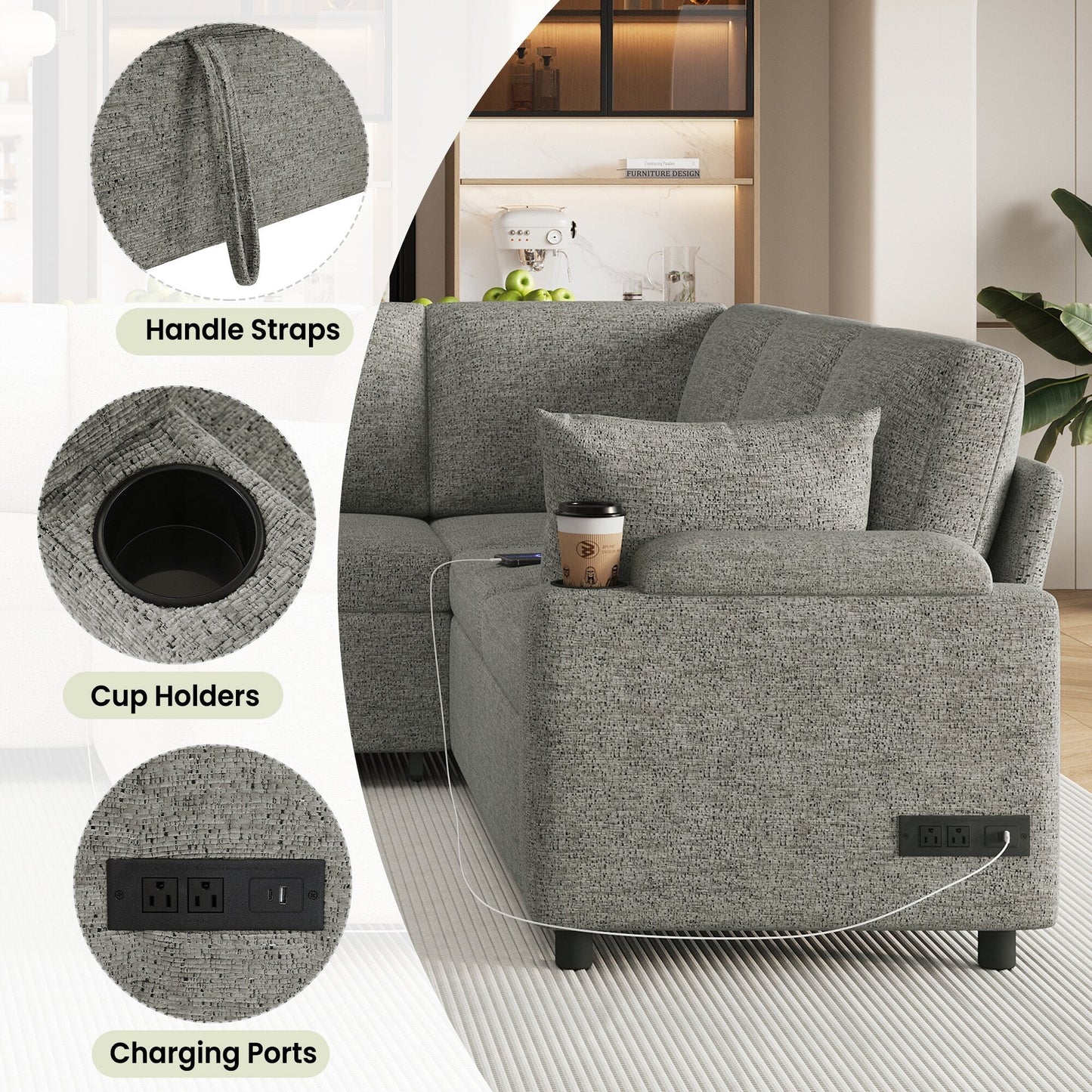 Divano letto convertibile conveniente: mobili salvaspazio per piccoli spazi