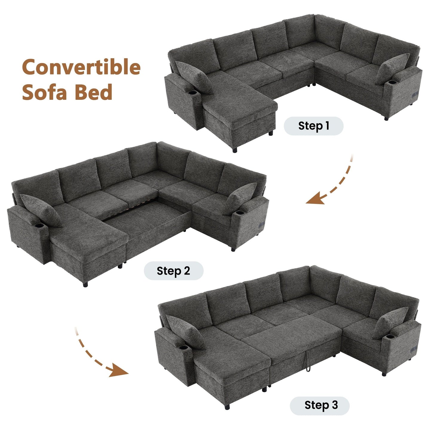 Divano letto convertibile conveniente: mobili salvaspazio per piccoli spazi