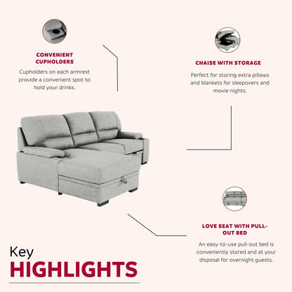 Divano letto convertibile conveniente: mobili salvaspazio per piccoli spazi