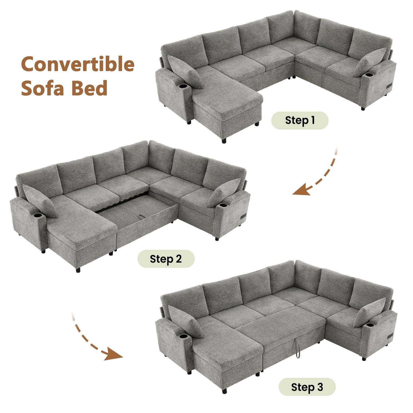 Divano letto convertibile conveniente: mobili salvaspazio per piccoli spazi