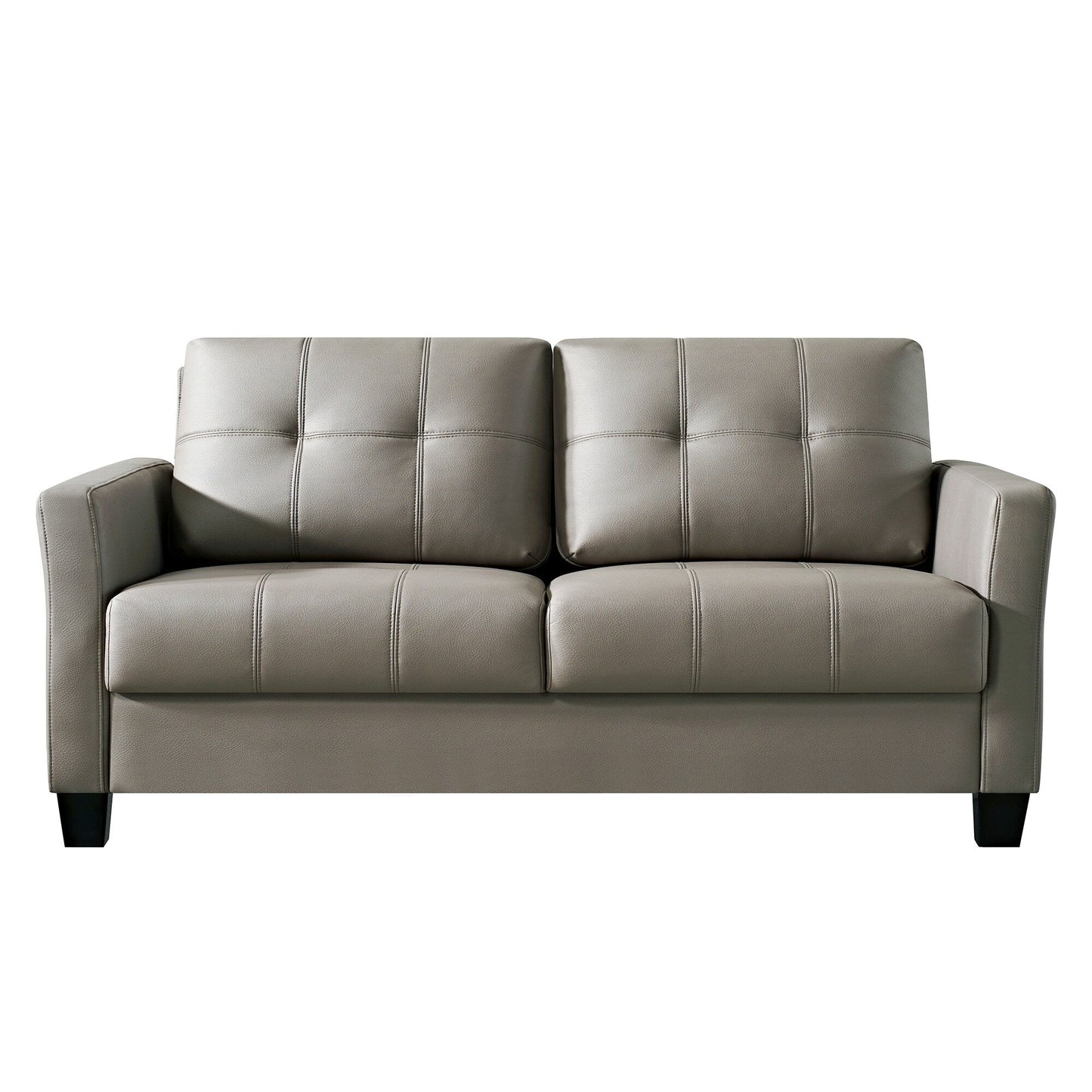 Divano a due posti in similpelle Ainfox da 57,50''