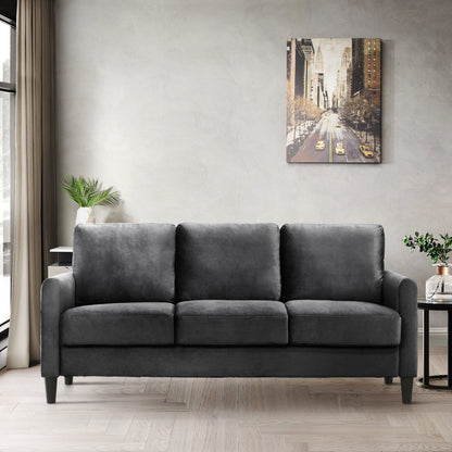 Set da soggiorno con braccioli in velluto Clayfell Airell