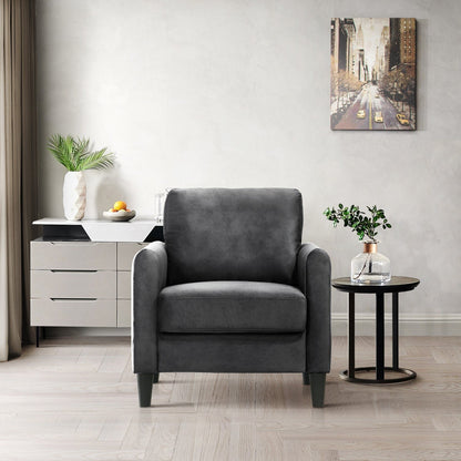 Set da soggiorno con braccioli in velluto Clayfell Airell