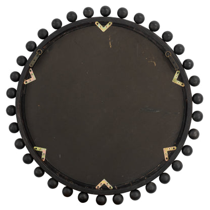 Specchio rotondo in legno Alden Décor Orion, naturale