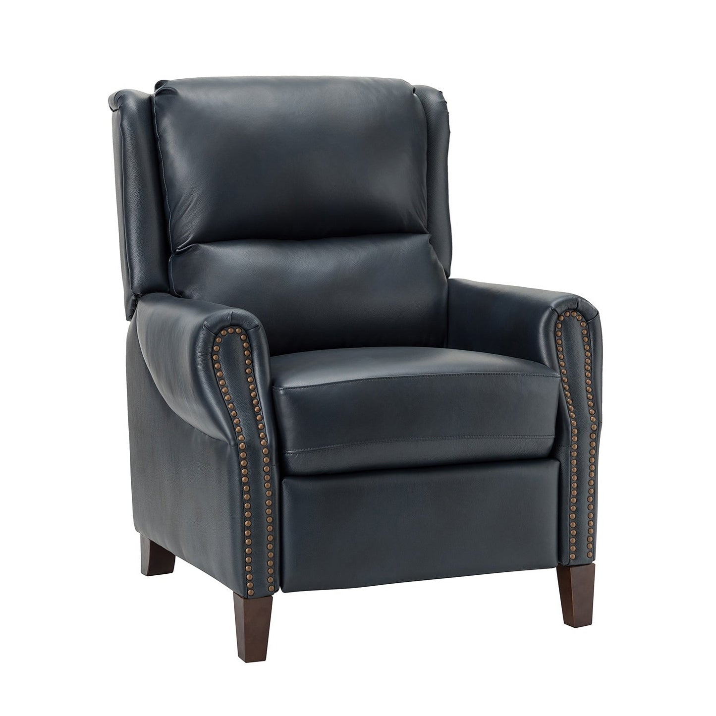 Poltrona reclinabile manuale Alicia 32.68 Wide in vera pelle