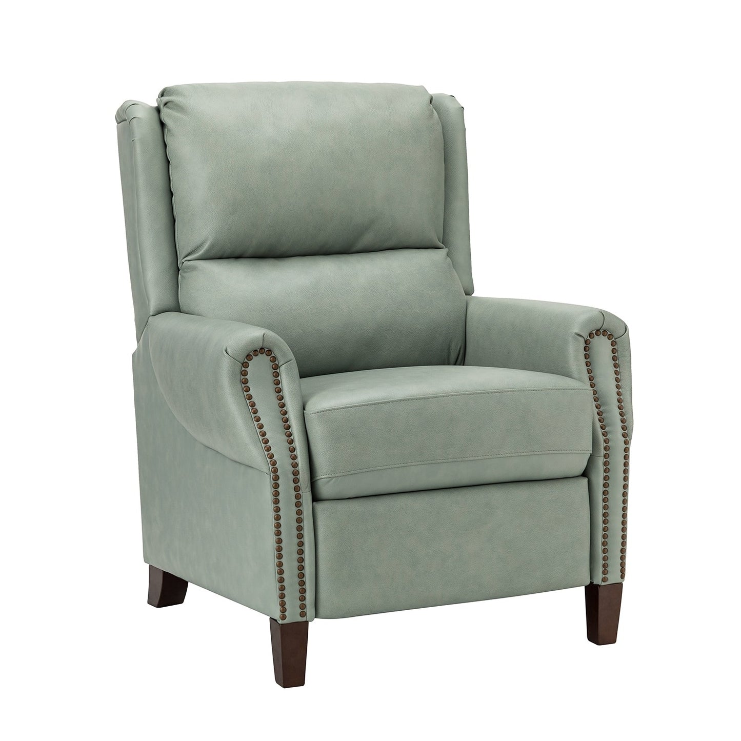 Poltrona reclinabile manuale Alicia 32.68 Wide in vera pelle