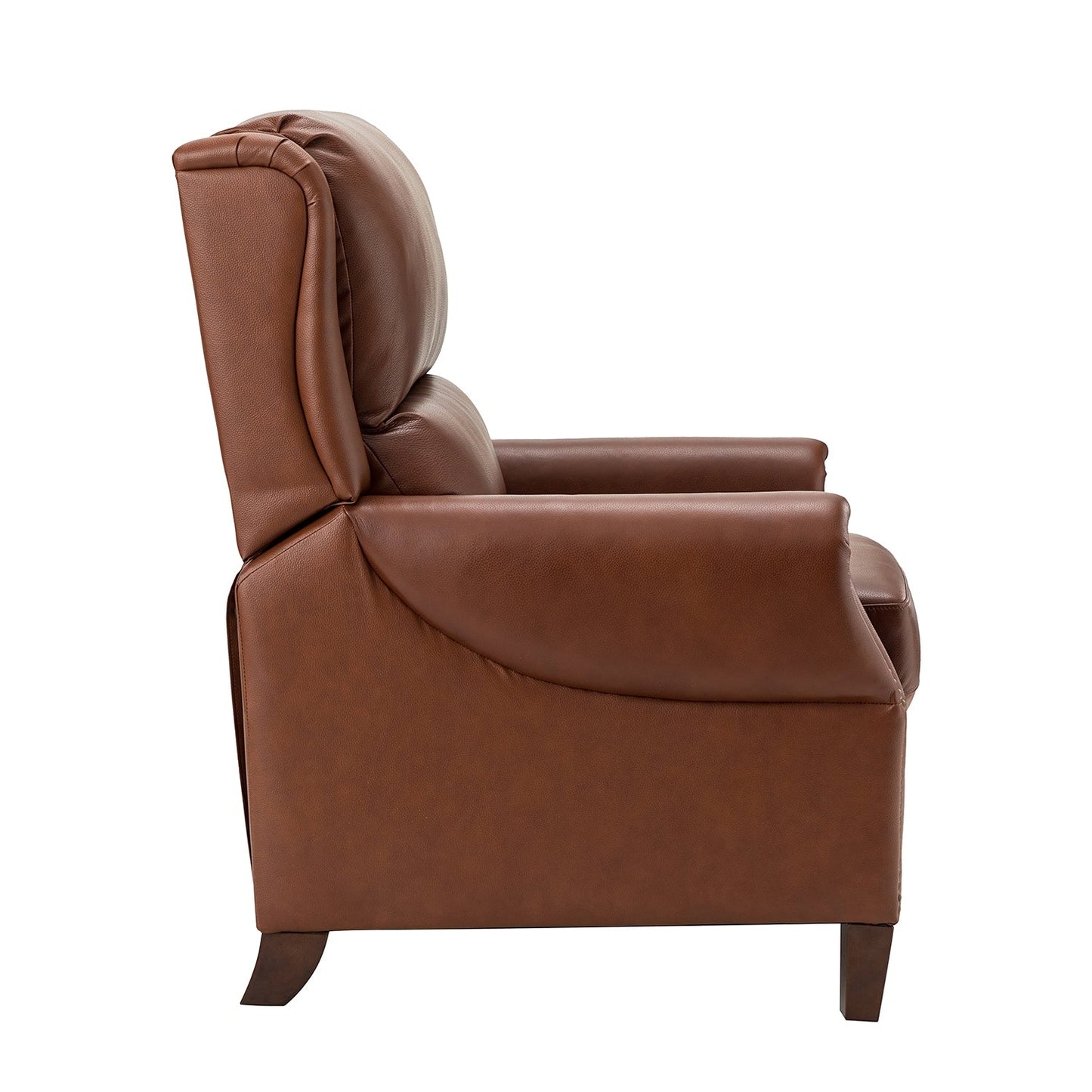 Poltrona reclinabile manuale Alicia 32.68 Wide in vera pelle