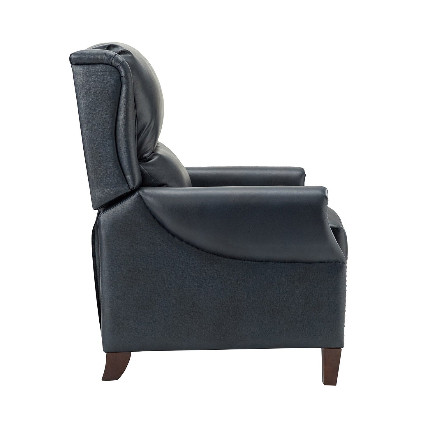 Poltrona reclinabile manuale Alicia 32.68 Wide in vera pelle
