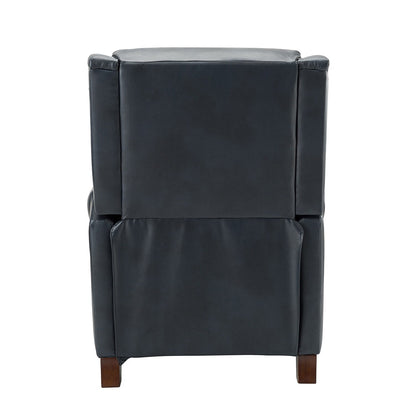 Poltrona reclinabile manuale Alicia 32.68 Wide in vera pelle