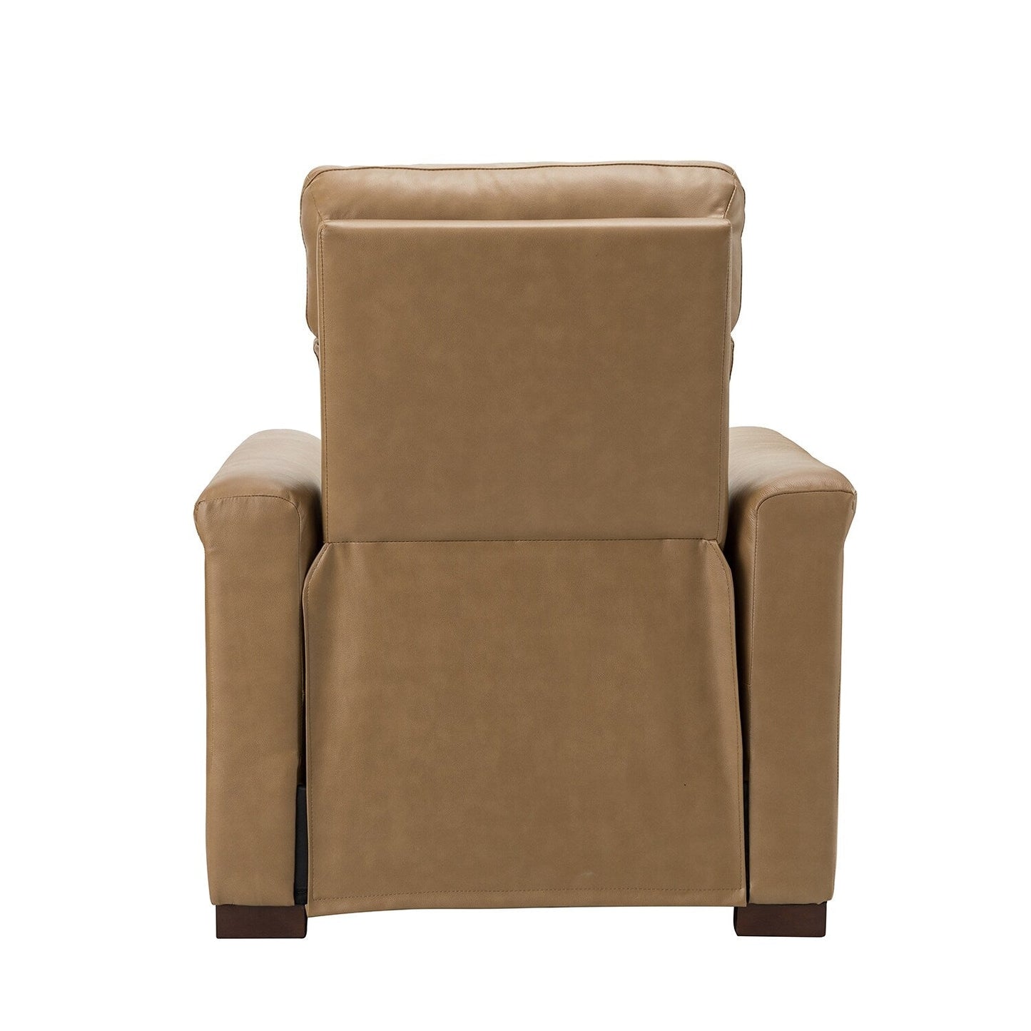 Poltrona reclinabile elettrica classica contemporanea Alicia da 34,65 pollici in vera pelle con porta USB