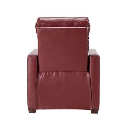 Poltrona reclinabile elettrica Alina 31.50 Wide in vera pelle con porta USB