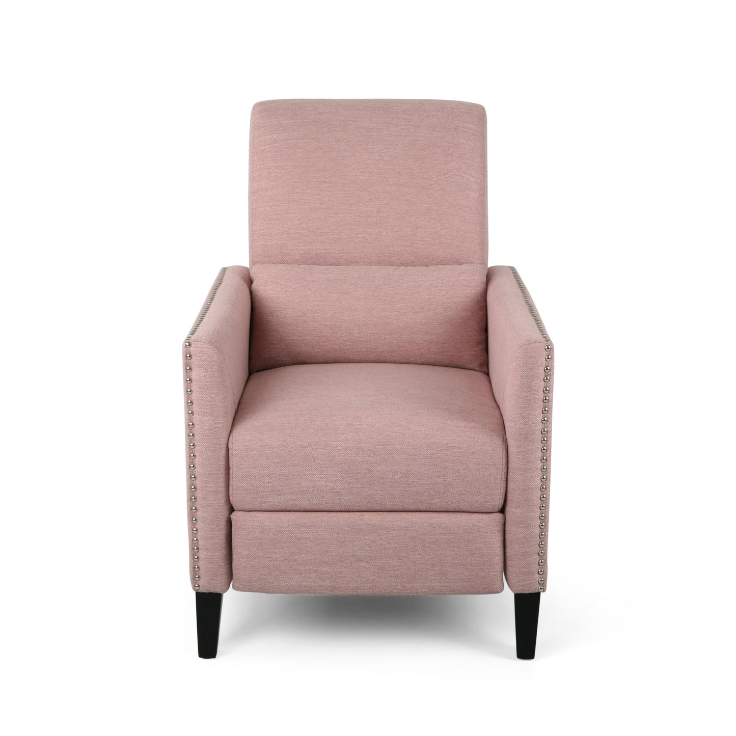 Poltrona reclinabile contemporanea in tessuto Alscot Push Back di Christopher Knight Home