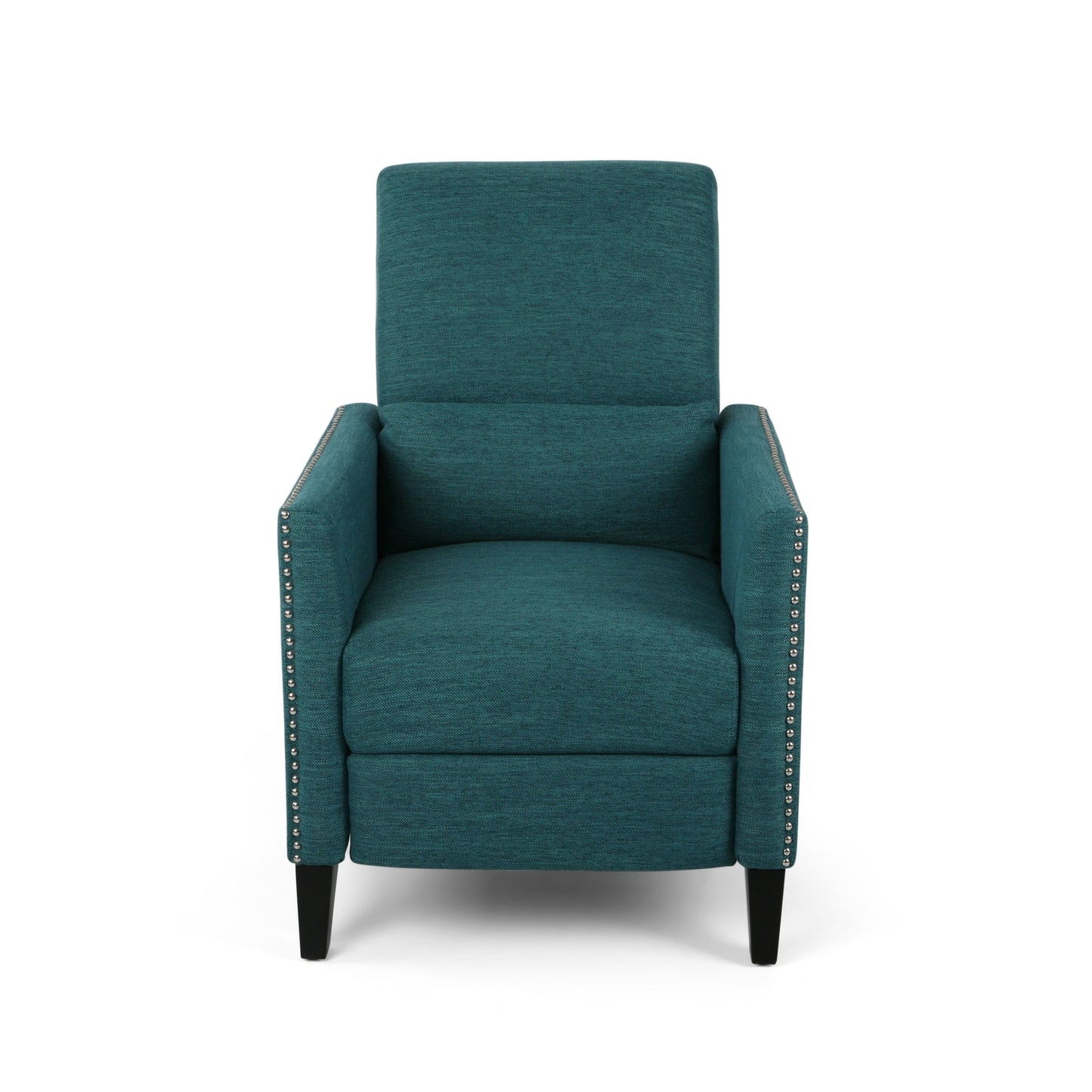 Poltrona reclinabile contemporanea in tessuto Alscot Push Back di Christopher Knight Home