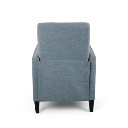 Poltrona reclinabile contemporanea in tessuto Alscot Push Back di Christopher Knight Home