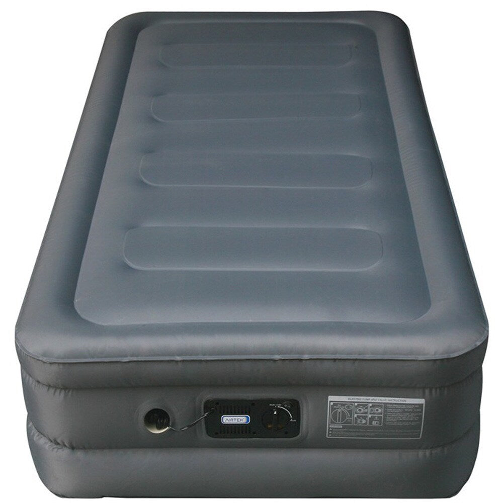 Materasso ad aria matrimoniale Altimair con coprimaterasso in memory foam da 1 pollice