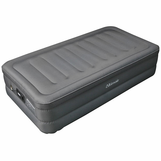 Materasso ad aria rialzato Altimair Twin-size in tessuto di nylon laminato e poliestere