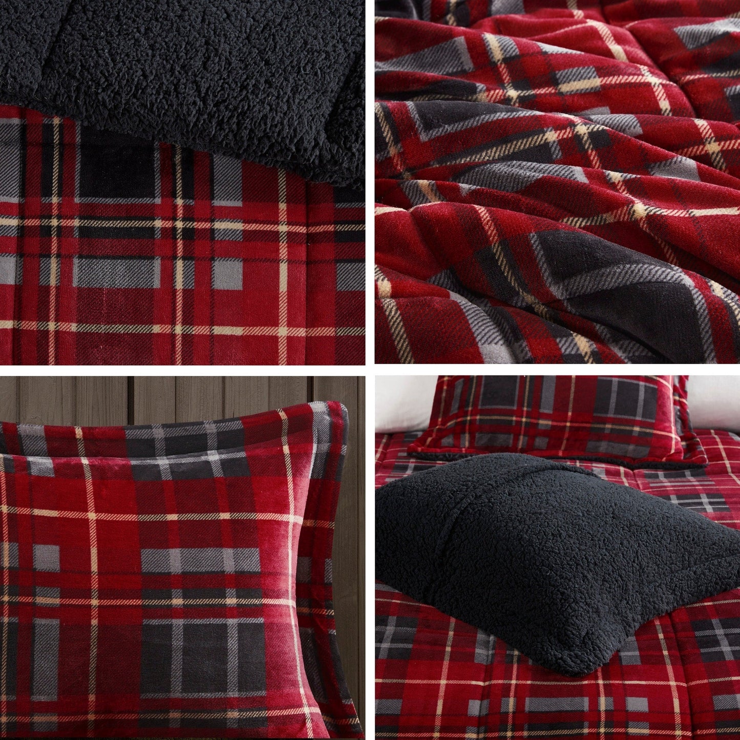 Set di piumini alternativi Woolrich Alton Plush to Sherpa Down