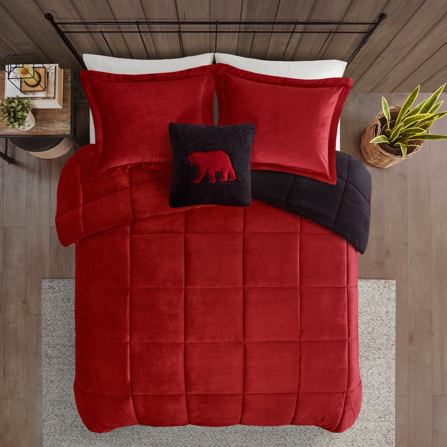 Set di piumini alternativi Woolrich Alton Plush to Sherpa Down