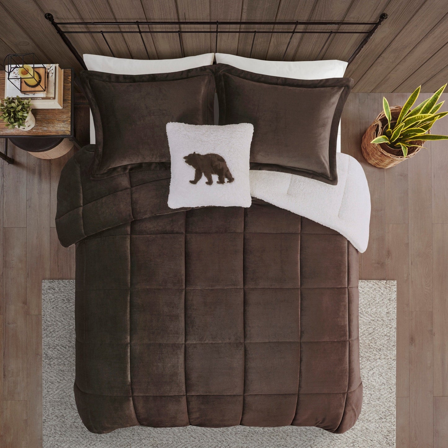 Set di piumini alternativi Woolrich Alton Plush to Sherpa Down