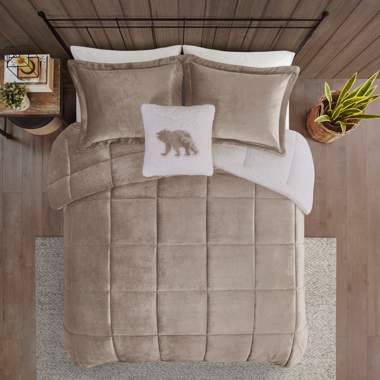 Set di piumini alternativi Woolrich Alton Plush to Sherpa Down