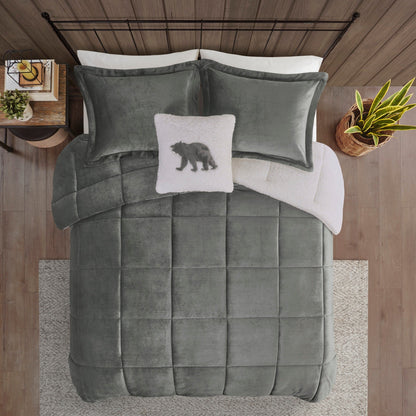 Set di piumini alternativi Woolrich Alton Plush to Sherpa Down