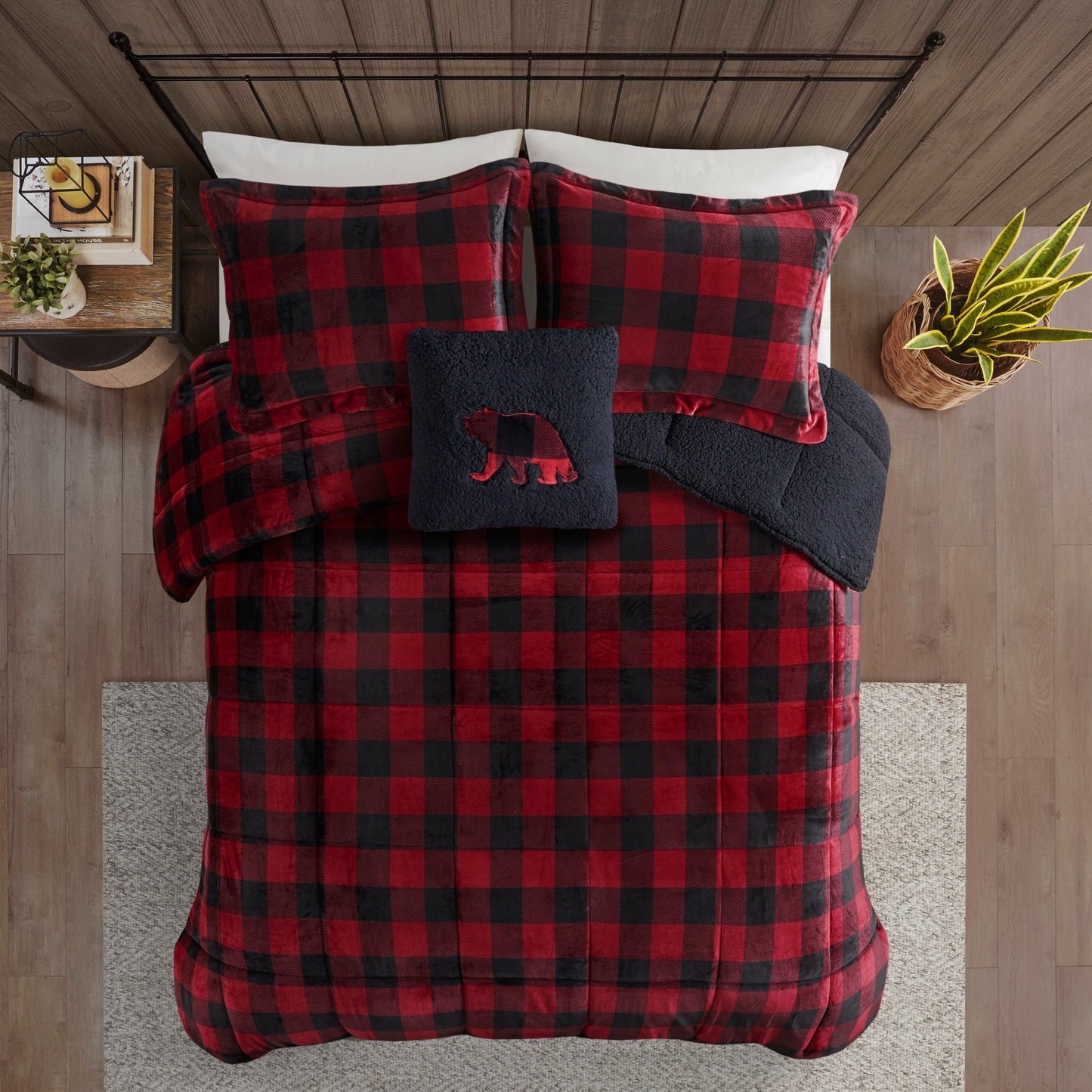 Set di piumini alternativi Woolrich Alton Plush to Sherpa Down