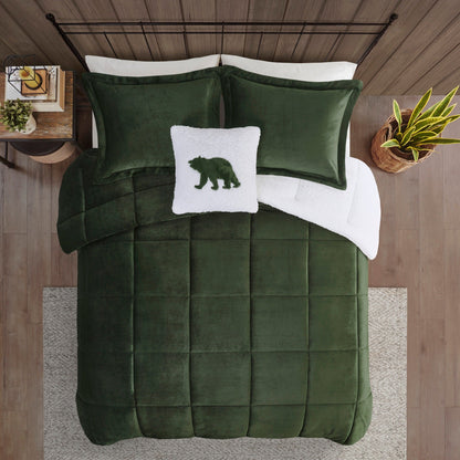 Set di piumini alternativi Woolrich Alton Plush to Sherpa Down