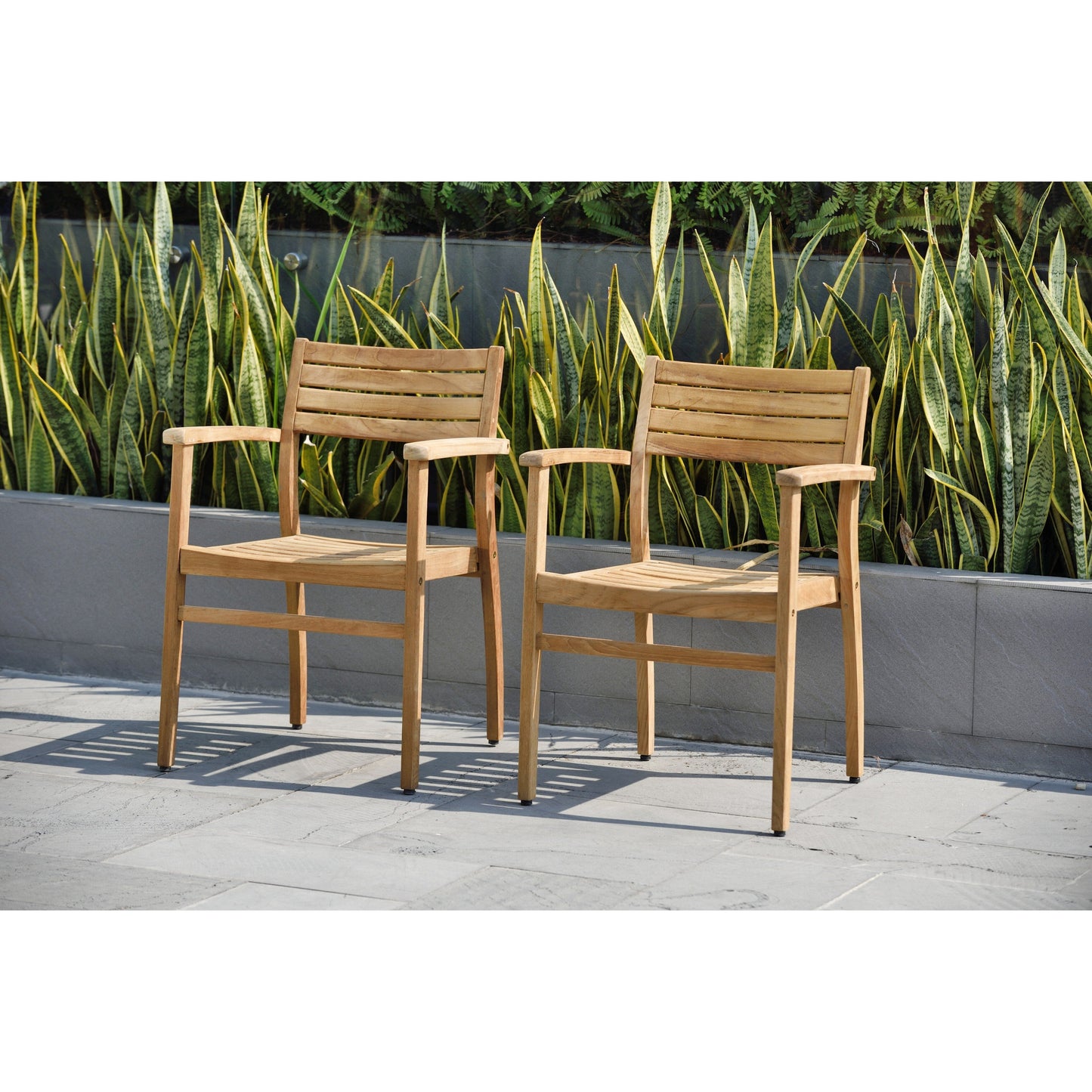 Amazonia Chiesa Set da pranzo per esterno estensibile da 11 pezzi in teak certificato FSC - 11 pezzi
