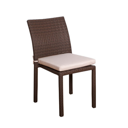 Set da pranzo per esterni in legno certificato FSC Amazonia Camille