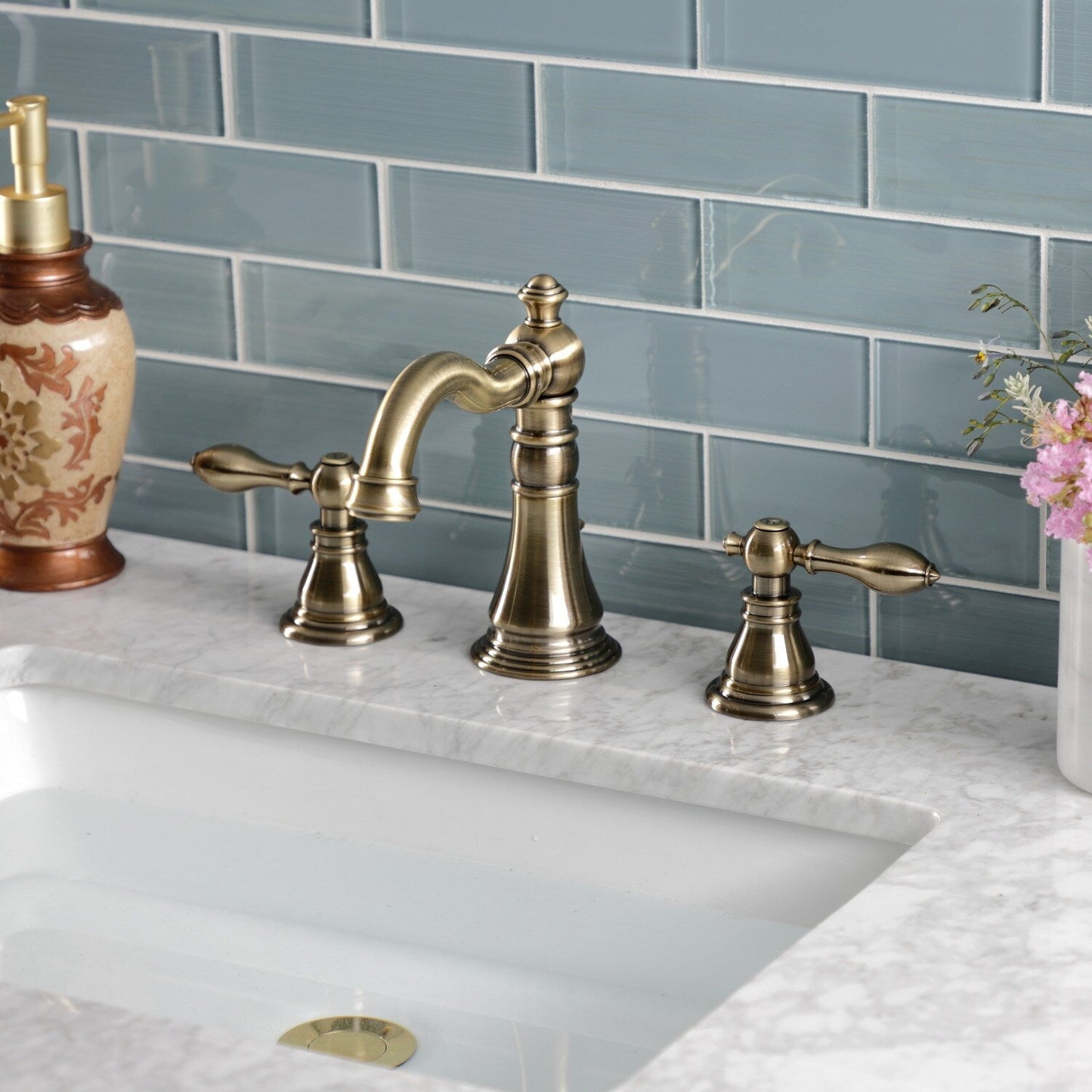 Rubinetto per bagno diffuso classico americano
