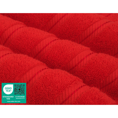 Asciugamani da bagno turchi in lino morbido americano 100% cotone, grandi, confezione da 4, set da bagno di qualità per spa e hotel di lusso