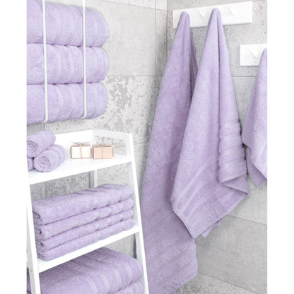 Asciugamani da bagno turchi in lino morbido americano 100% cotone, grandi, confezione da 4, set da bagno di qualità per spa e hotel di lusso