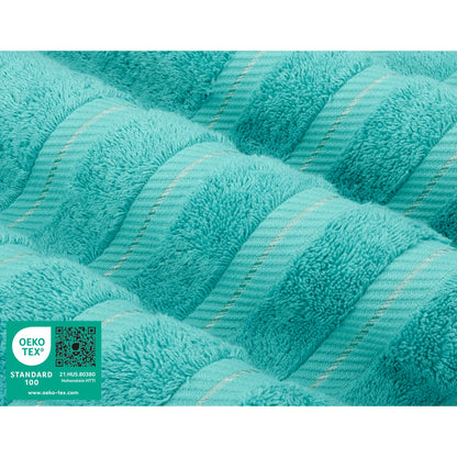 Set di asciugamani da bagno da 3 pezzi, 100% cotone, asciugamani da bagno turco di lusso, asciugamani per il viso extra large, set in saldo