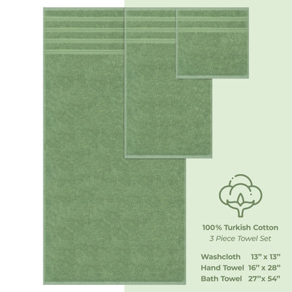 Set di asciugamani da bagno da 3 pezzi, 100% cotone, asciugamani da bagno turco di lusso, asciugamani per il viso extra large, set in saldo