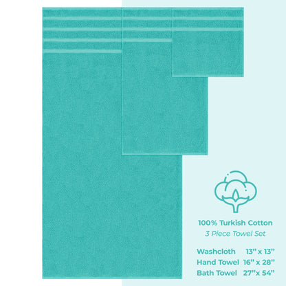 Set di asciugamani da bagno da 3 pezzi, 100% cotone, asciugamani da bagno turco di lusso, asciugamani per il viso extra large, set in saldo