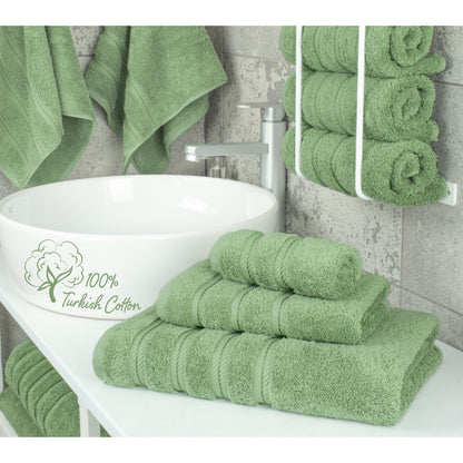 Set di asciugamani da bagno da 3 pezzi, 100% cotone, asciugamani da bagno turco di lusso, asciugamani per il viso extra large, set in saldo