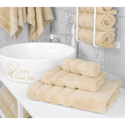 Set di asciugamani da bagno da 3 pezzi, 100% cotone, asciugamani da bagno turco di lusso, asciugamani per il viso extra large, set in saldo
