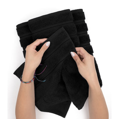 Set di asciugamani da bagno da 3 pezzi, 100% cotone, asciugamani da bagno turco di lusso, asciugamani per il viso extra large, set in saldo