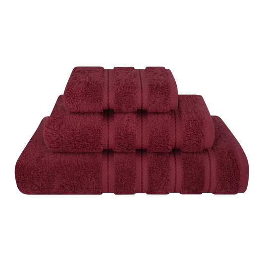 Set di asciugamani da bagno da 3 pezzi, 100% cotone, asciugamani da bagno turco di lusso, asciugamani per il viso extra large, set in saldo