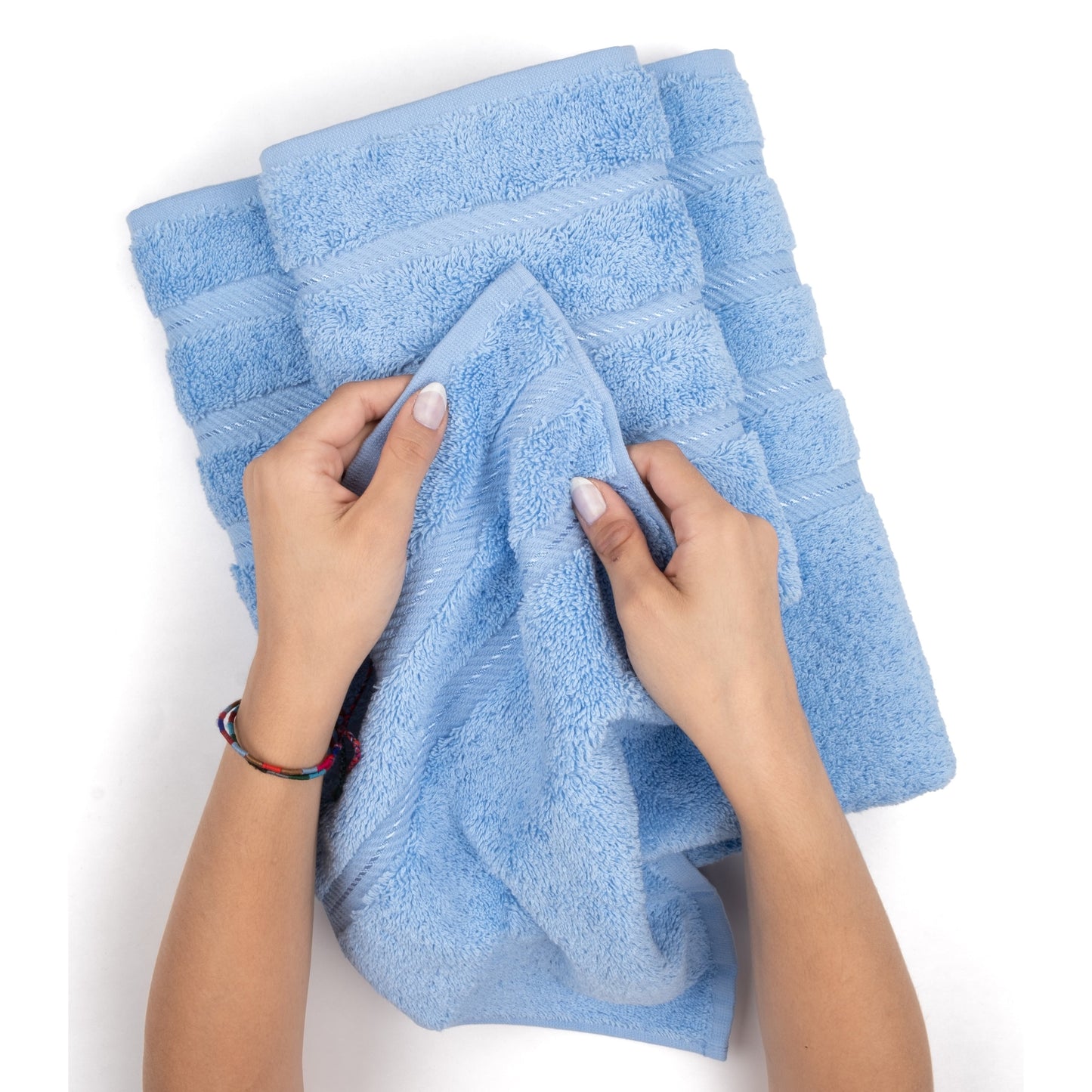 Set di asciugamani da bagno da 3 pezzi, 100% cotone, asciugamani da bagno turco di lusso, asciugamani per il viso extra large, set in saldo