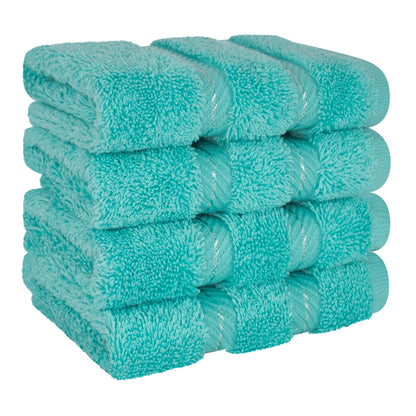 Set di 4 asciugamani American Soft Linen Premium 100% cotone