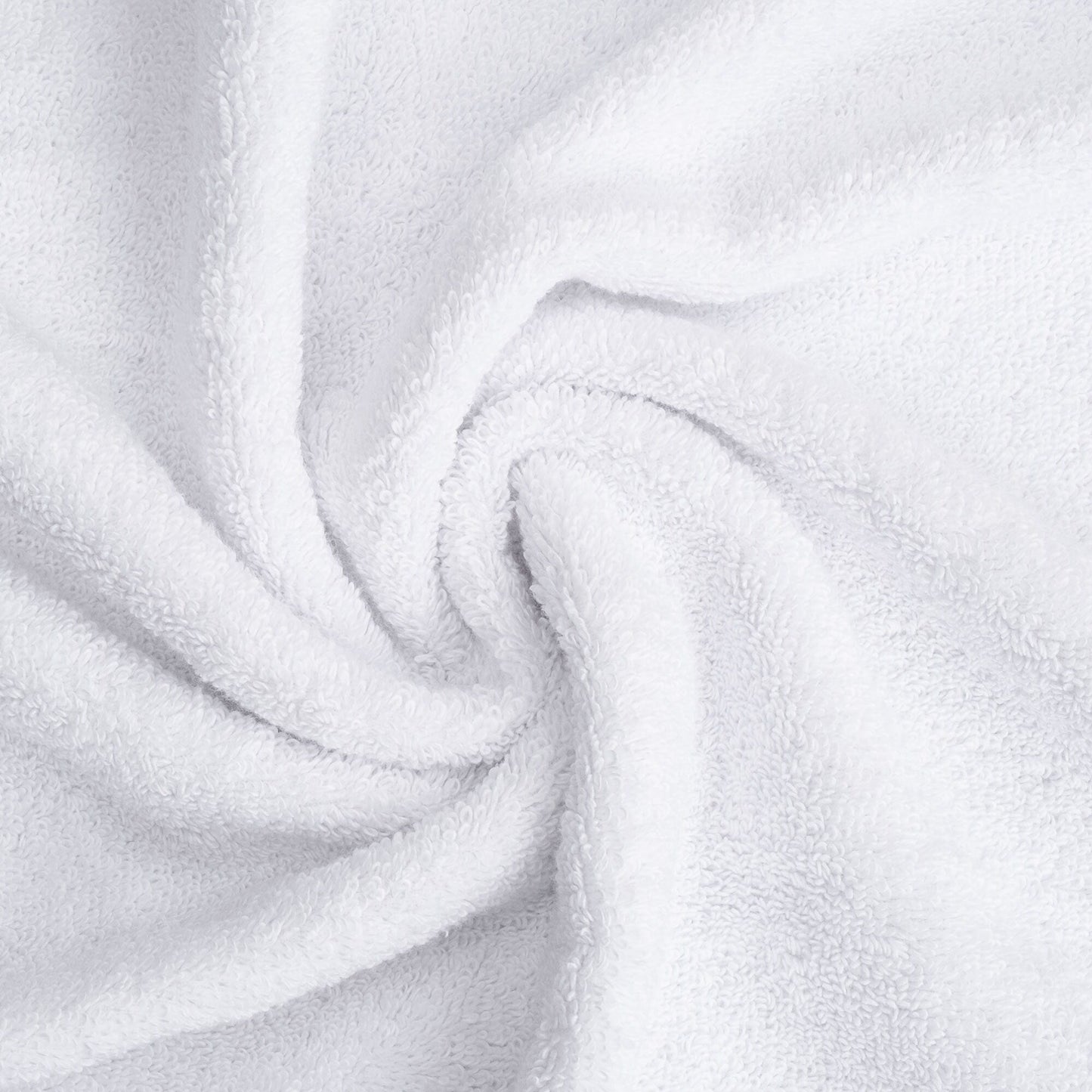 American Soft Linen, set di 4 asciugamani di lusso Salem, 100% cotone pettinato, 13 x 13 asciugamani