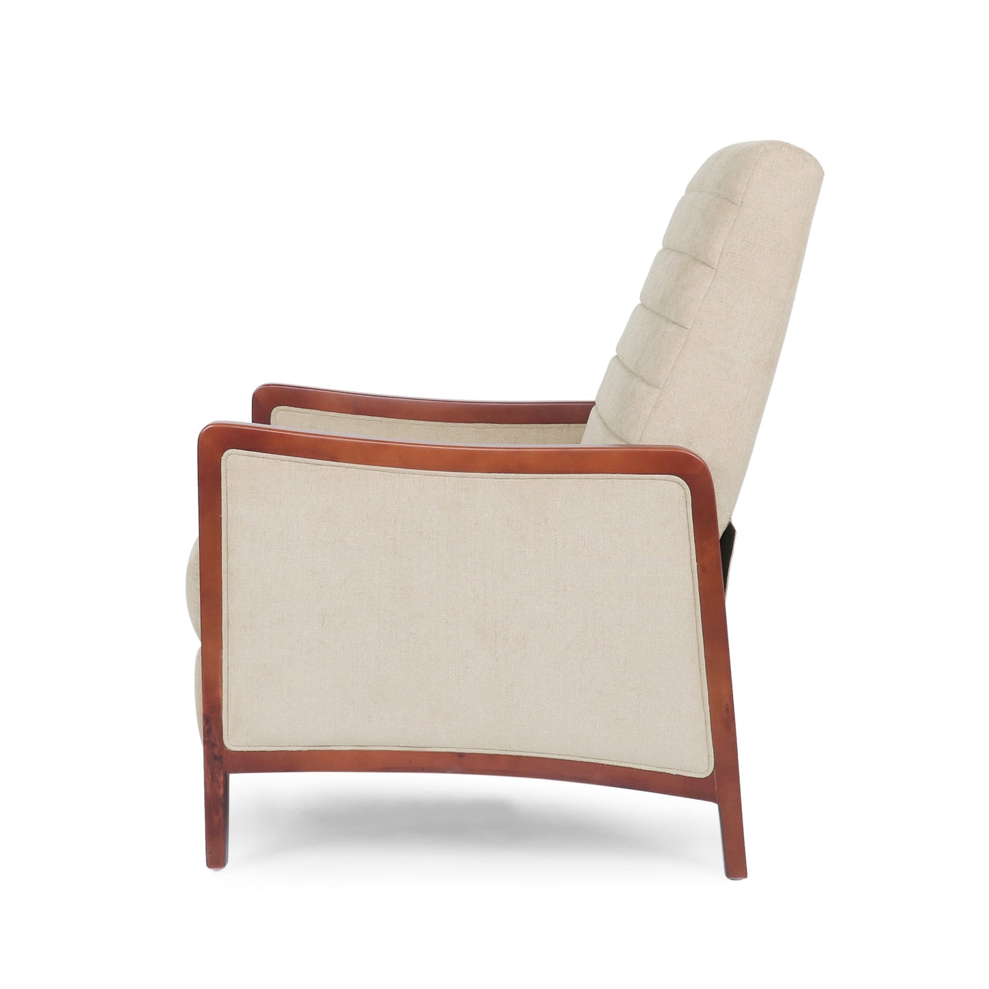 Poltrona reclinabile con schienale a spinta Anaura Channel Stitch di Christopher Knight Home