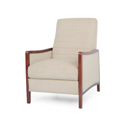 Poltrona reclinabile con schienale a spinta Anaura Channel Stitch di Christopher Knight Home
