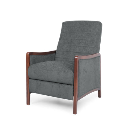 Poltrona reclinabile con schienale a spinta Anaura Channel Stitch di Christopher Knight Home