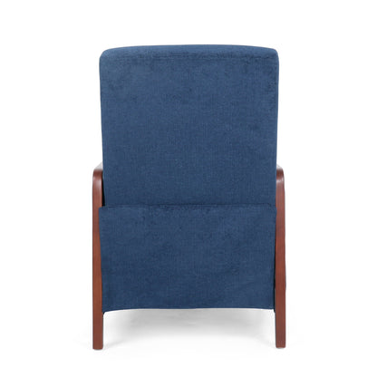 Poltrona reclinabile con schienale a spinta Anaura Channel Stitch di Christopher Knight Home
